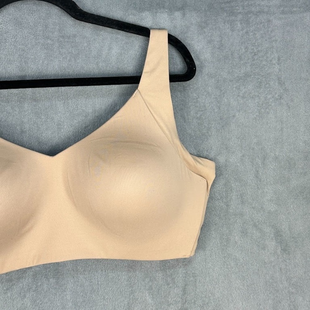 Third Love Bra Womens 2X Beige Wireless Lined Adjustable Straps Comfort Neutral - Picture 2 of 7